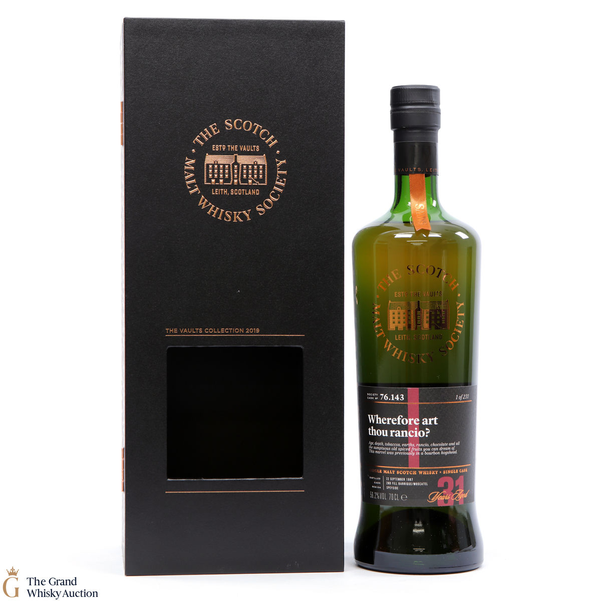 Jura - 31 Year Old SMWS 76.143 Wherefore art thou rancio?