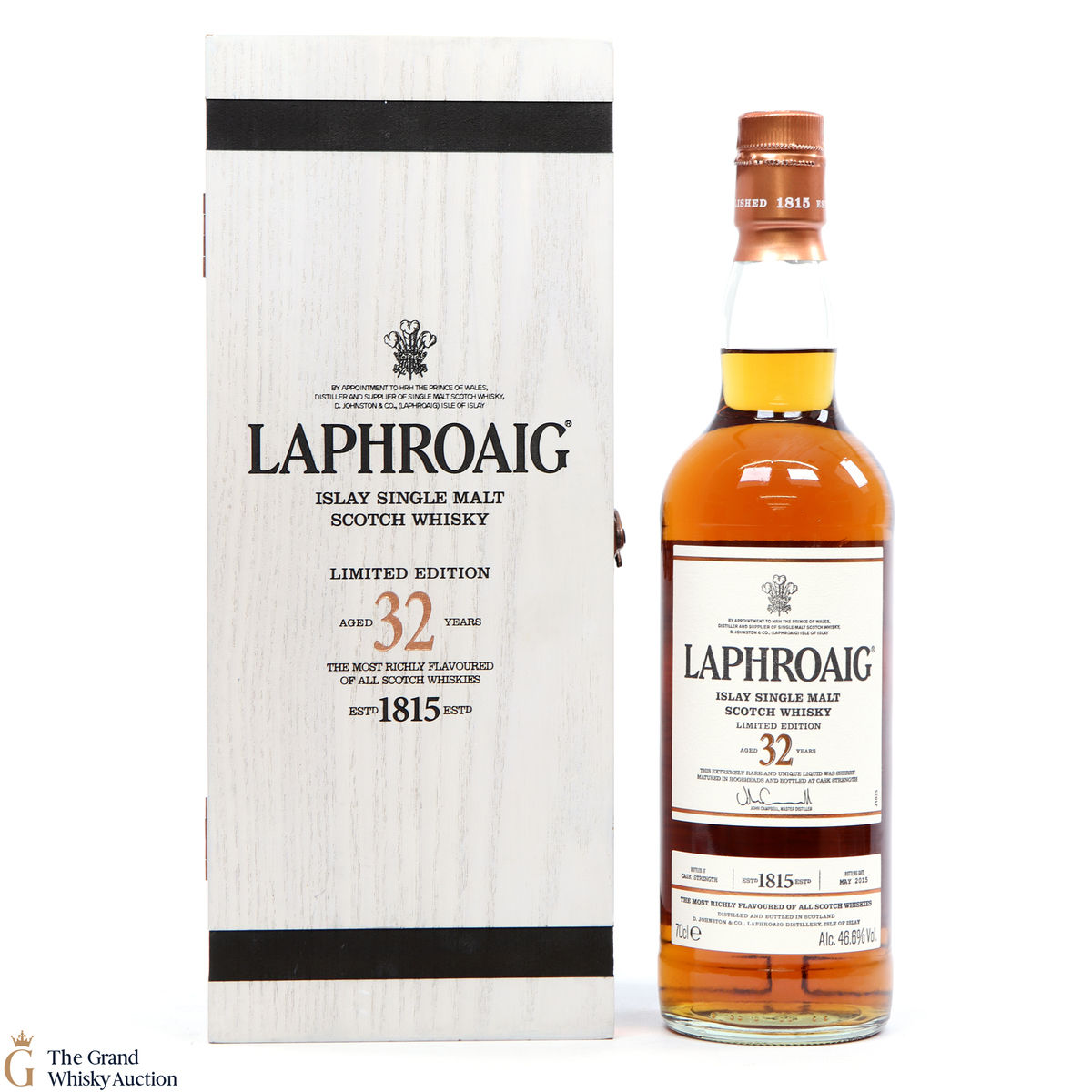 Laphroaig - 32 Year Old cask Strength 2015 Release Limited Edition