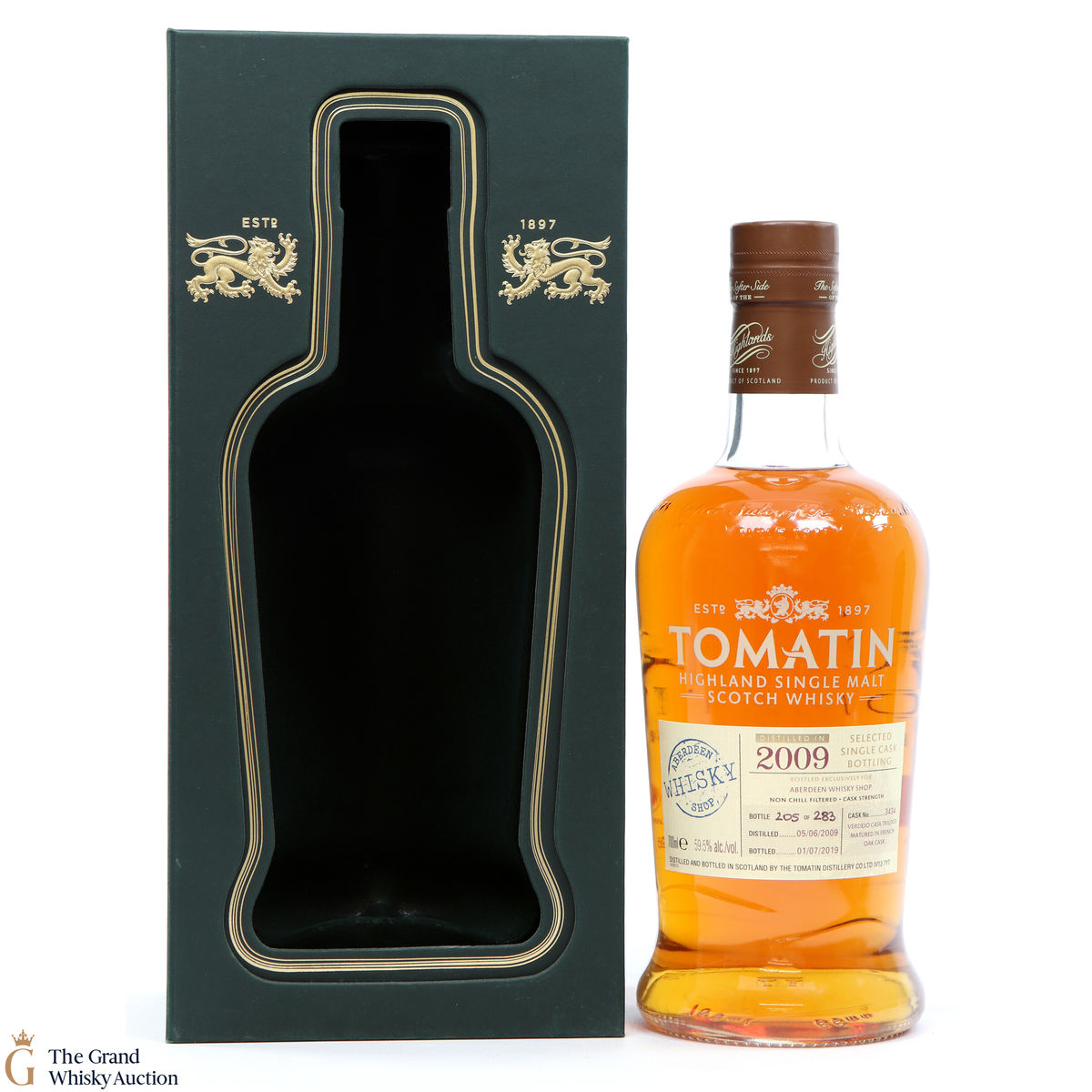Tomatin - 2009 French Oak #3434 for Aberdeen Whisky Shop