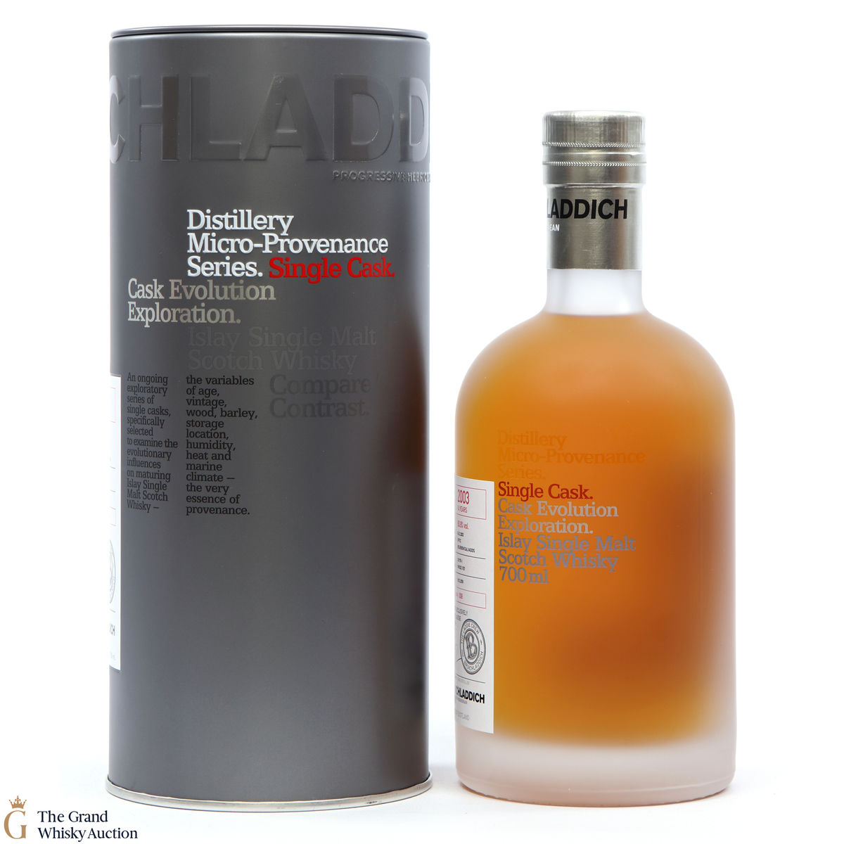 Bruichladdich - 2003 14 Year Old -  Micro Provenance Bourbon/ Calvados