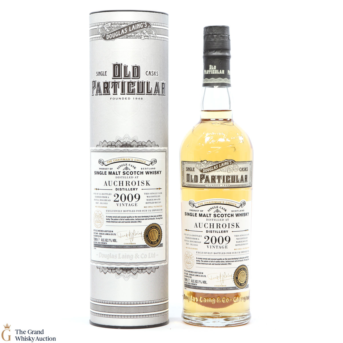 Auchroisk  - 10 Year Old 2009 Old Particular -  UK Emporiums Exclusive