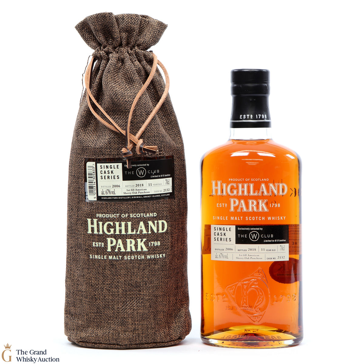 Highland Park - 11 Year Old - Single Cask #2132 - The W Club