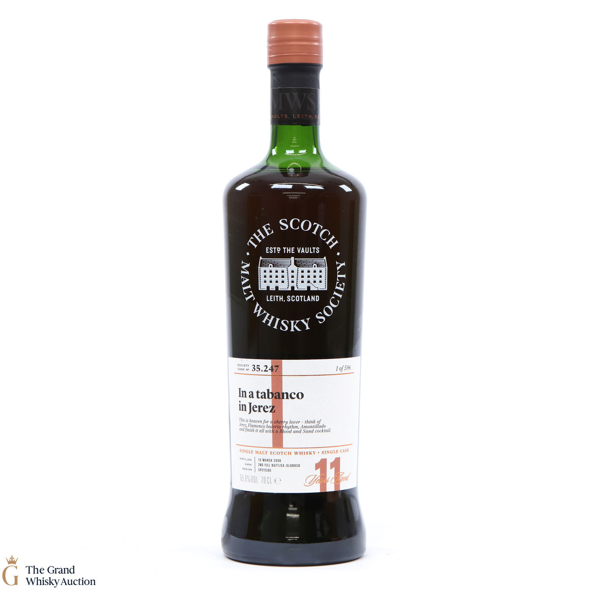 Glen Moray - 11 Year Old SMWS 35.247 - In a Tabanco in Jerez
