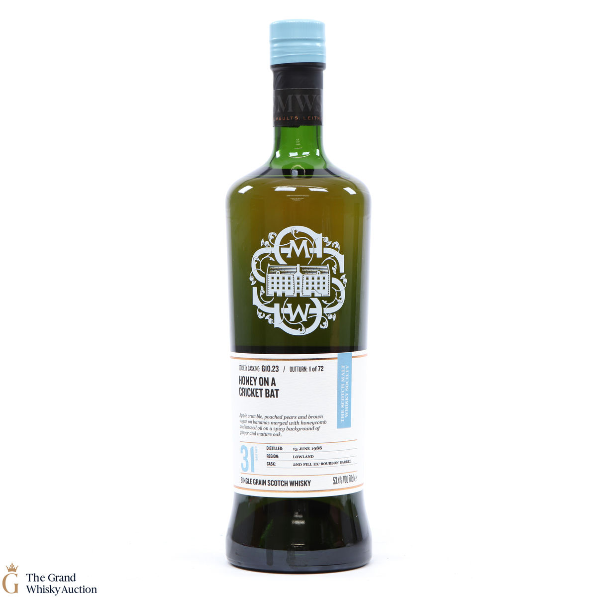 Strathclyde - 31 Year Old G10.23 - Honey on a Cricket Bat SMWS