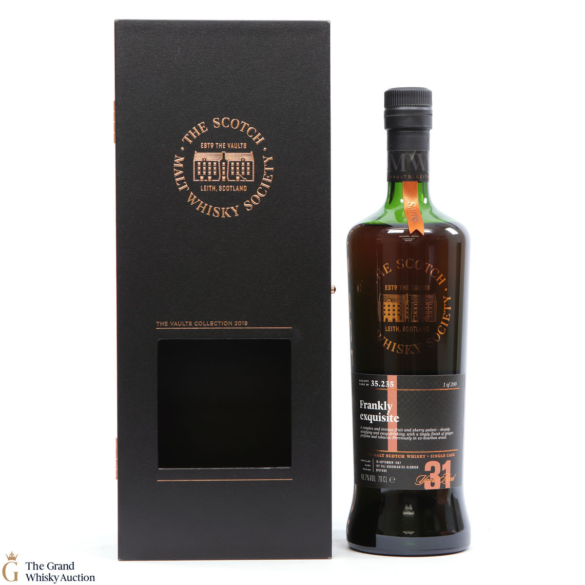 Glen Moray - 31 Year Old 35.235 SMWS - Frankly Exquisite - Vault Collection 2109