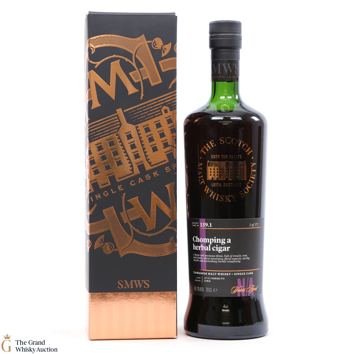 Kavalan - 139.1 SMWS - Chomping a Herbal Cigar