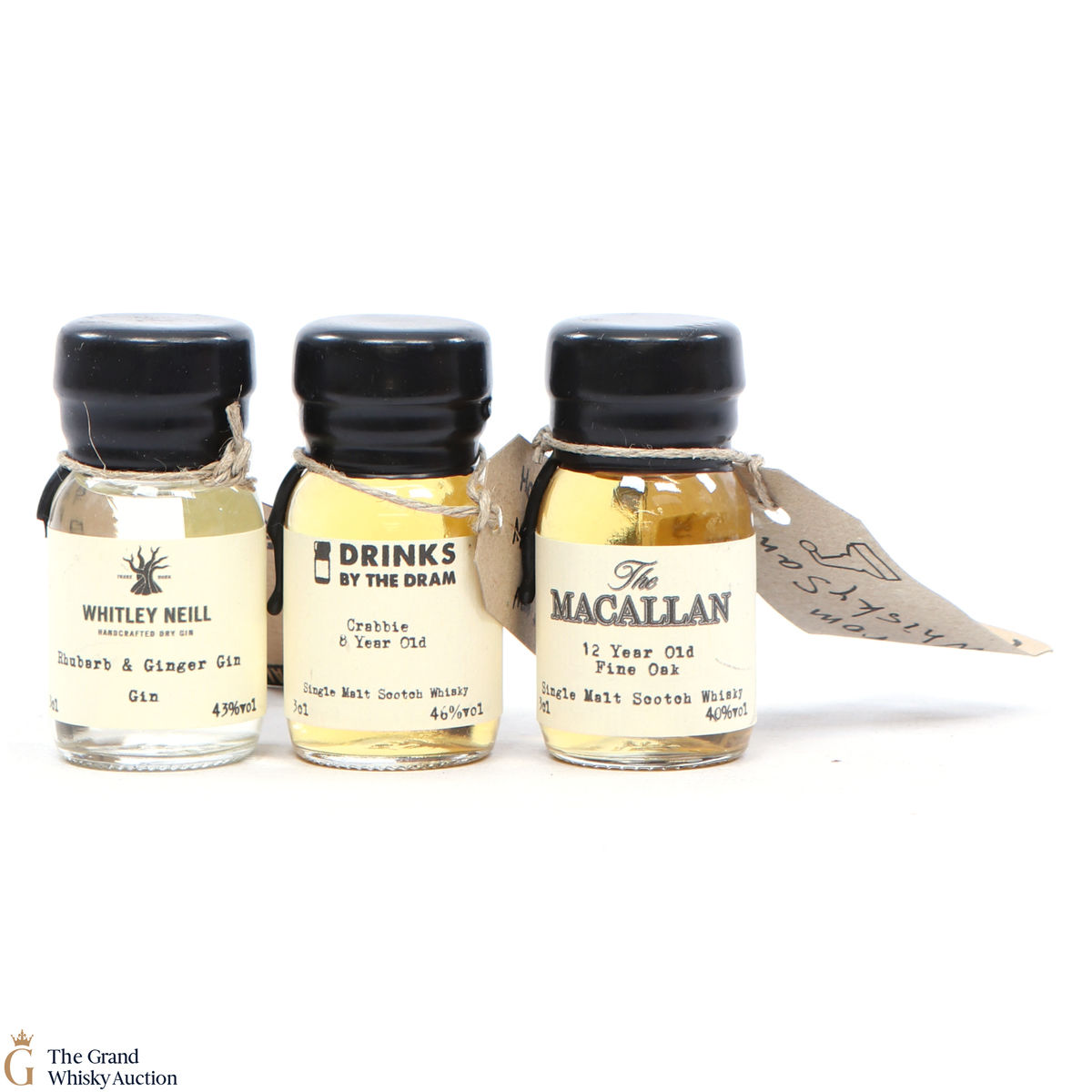 Drinks by Dram (3 x 3cl) (Including Macallan 12 Year Old)