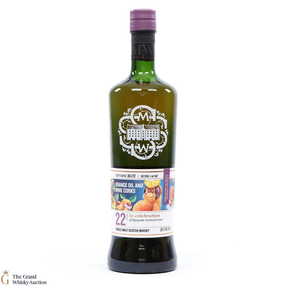 Benrinnes - 22 Year Old SMWS 36.172 Orange Oil and Wine Corks