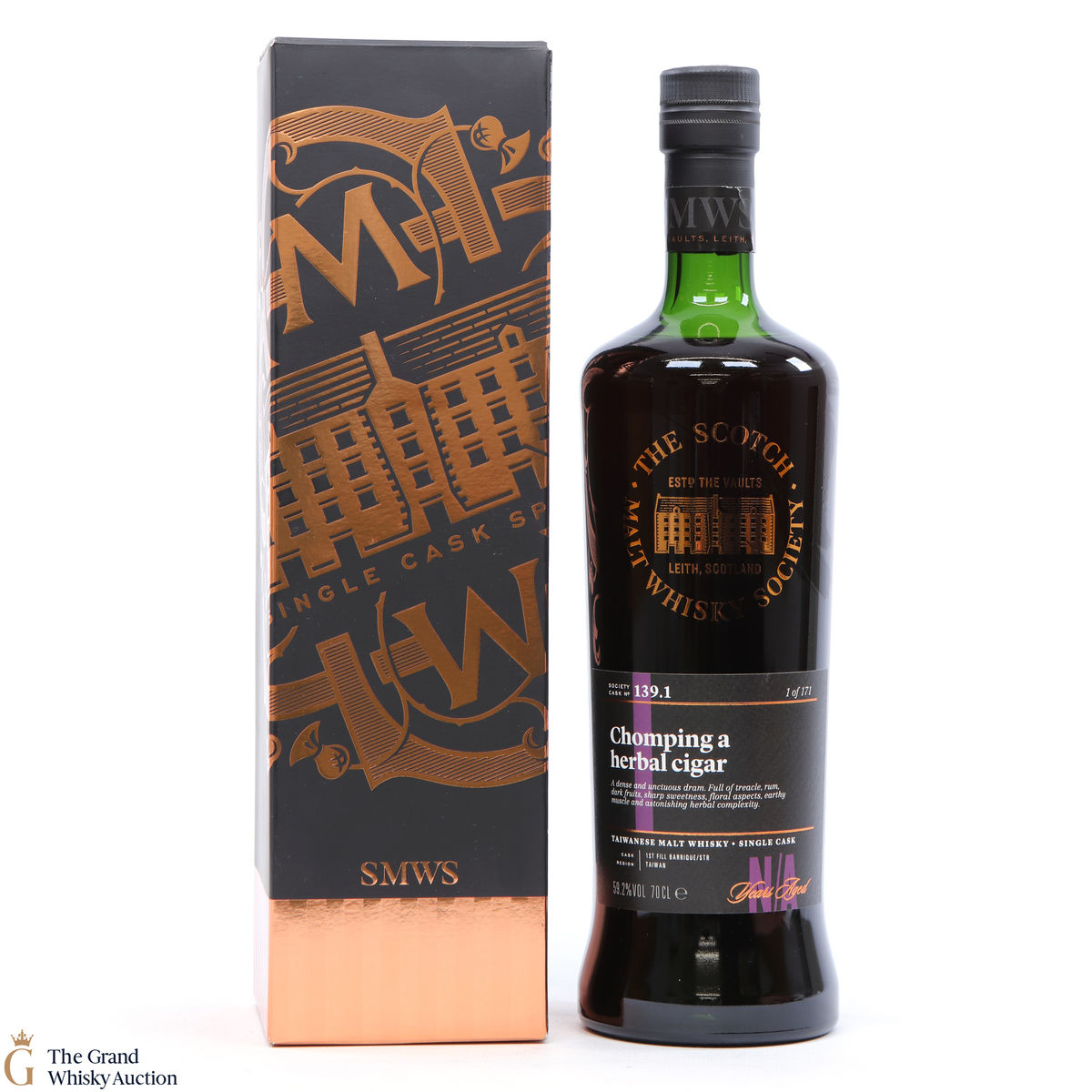 Kavalan - 139.1 SMWS - Chomping a Herbal Cigar