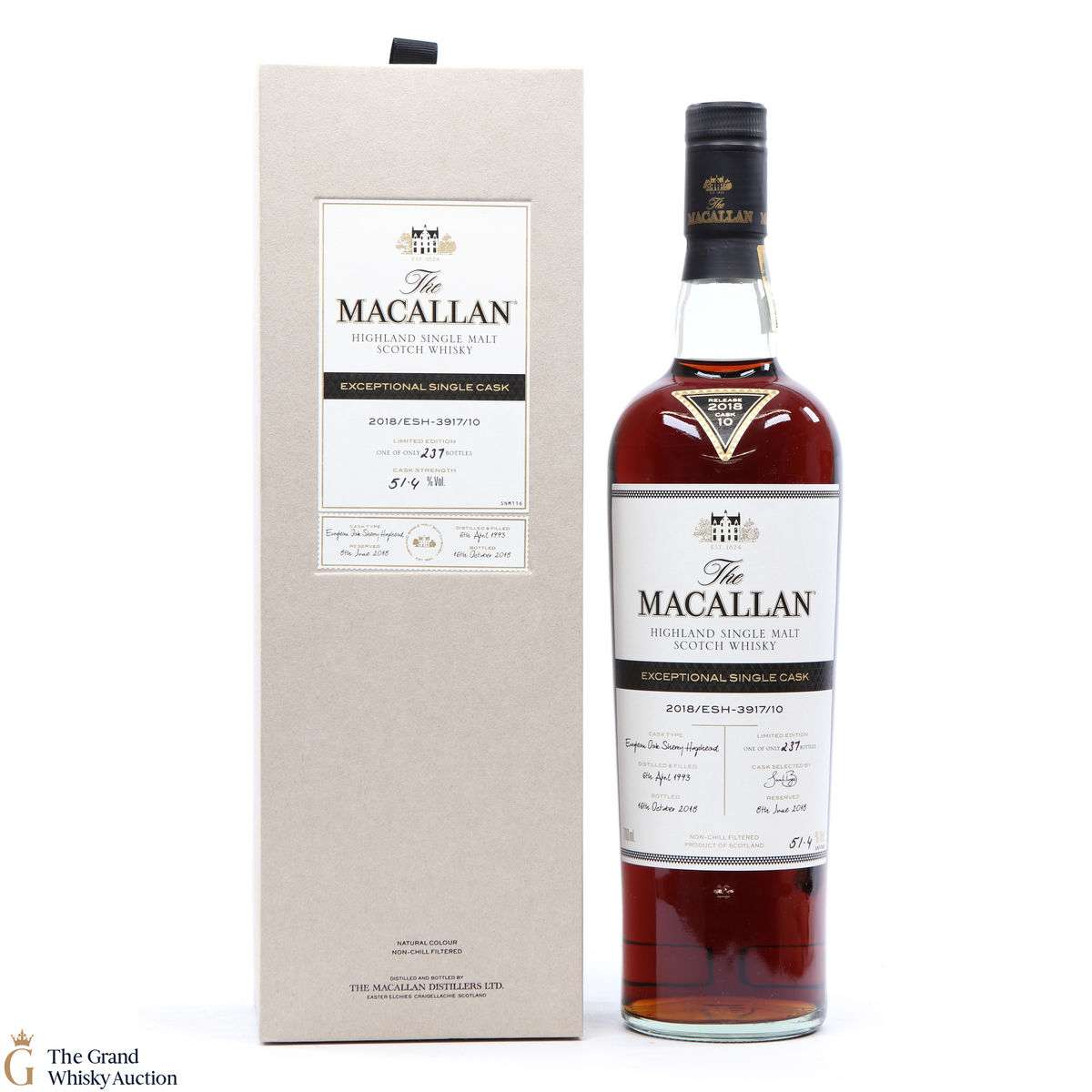 Macallan - 1993 Exceptional Cask #3917-10 2018 Release