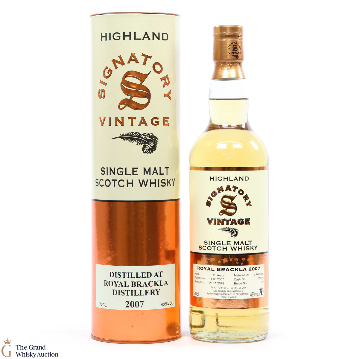 Royal Brackla - 11 Year Old 2007 Signatory