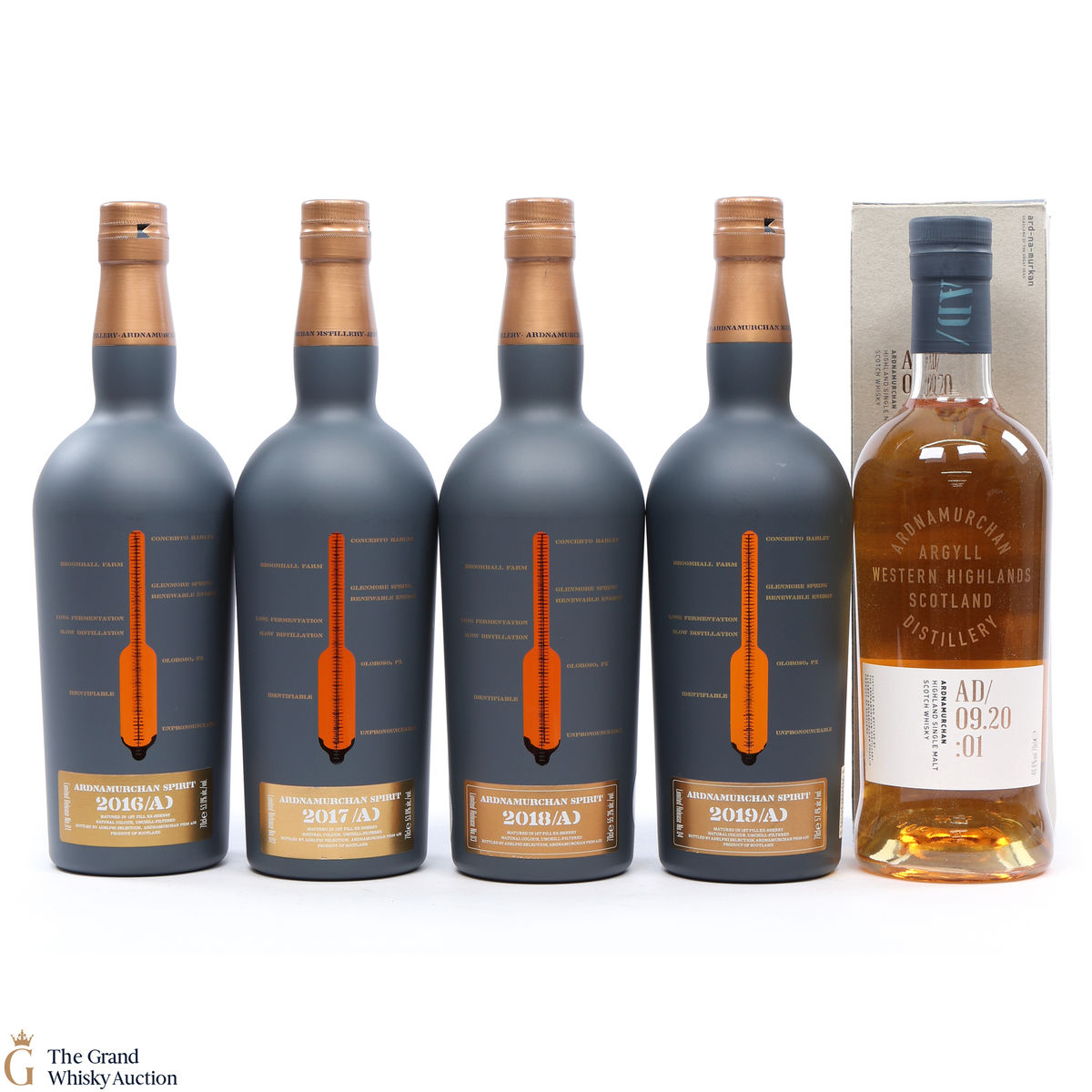 Ardnamurchan - AD/09.20:01 Inaugural Release & AD Spirit Release No.1 - 4 (5 x 70cl)