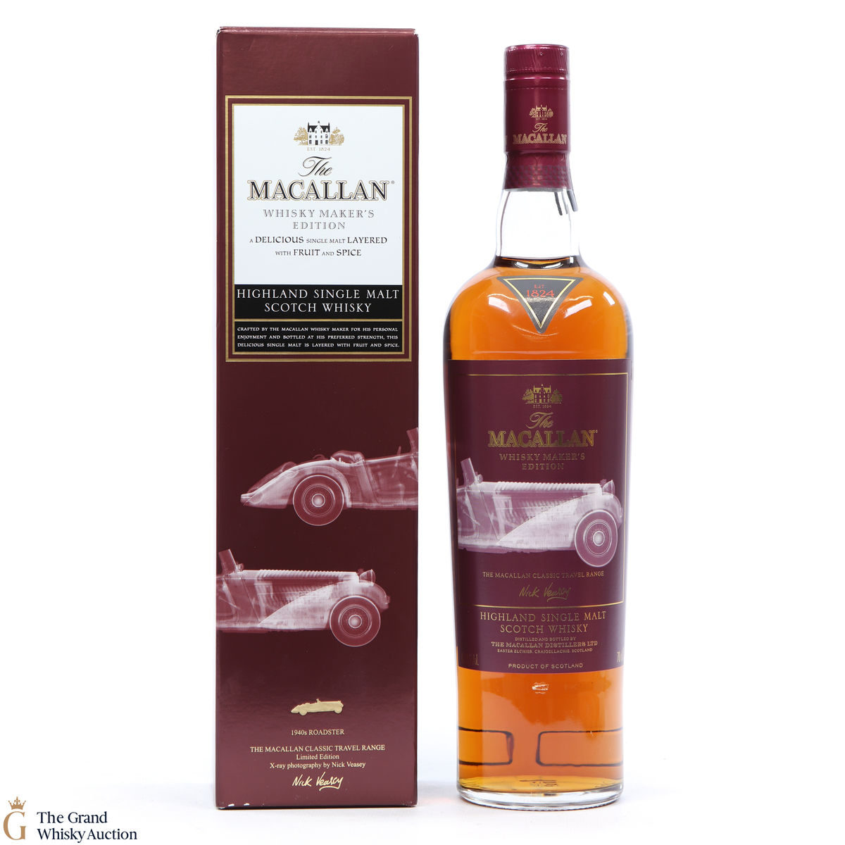 Macallan - Whisky Maker's Edition - Classic Travel Range (Roadster)