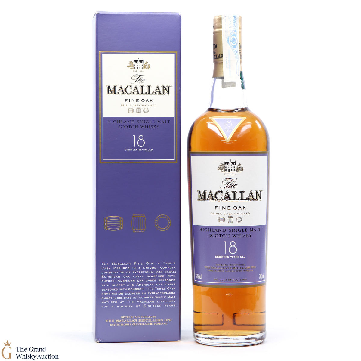Macallan - 18 Year Old - Triple Cask 2018 (Fine Oak)