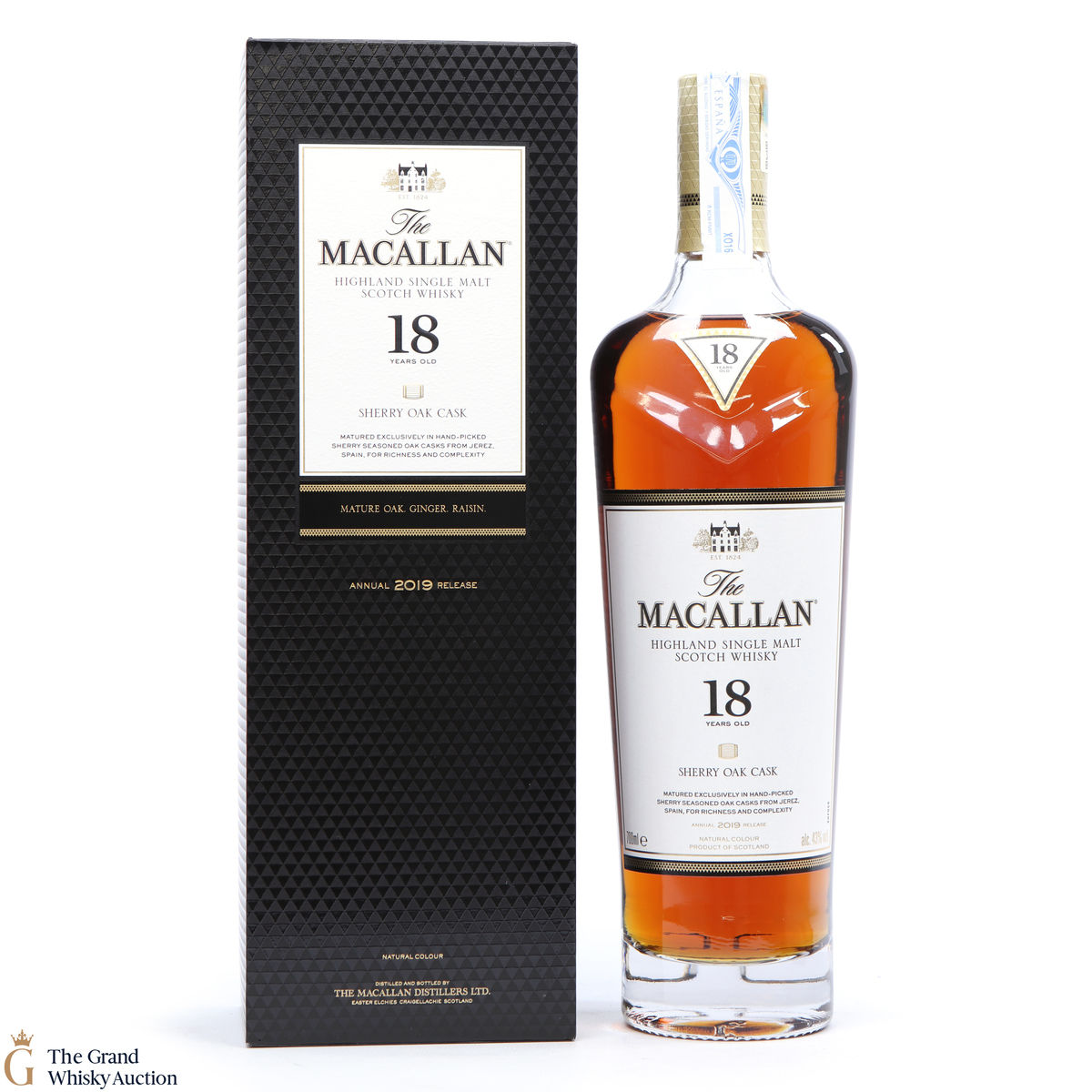 Macallan - 18 Year Old - Sherry Oak (2019)