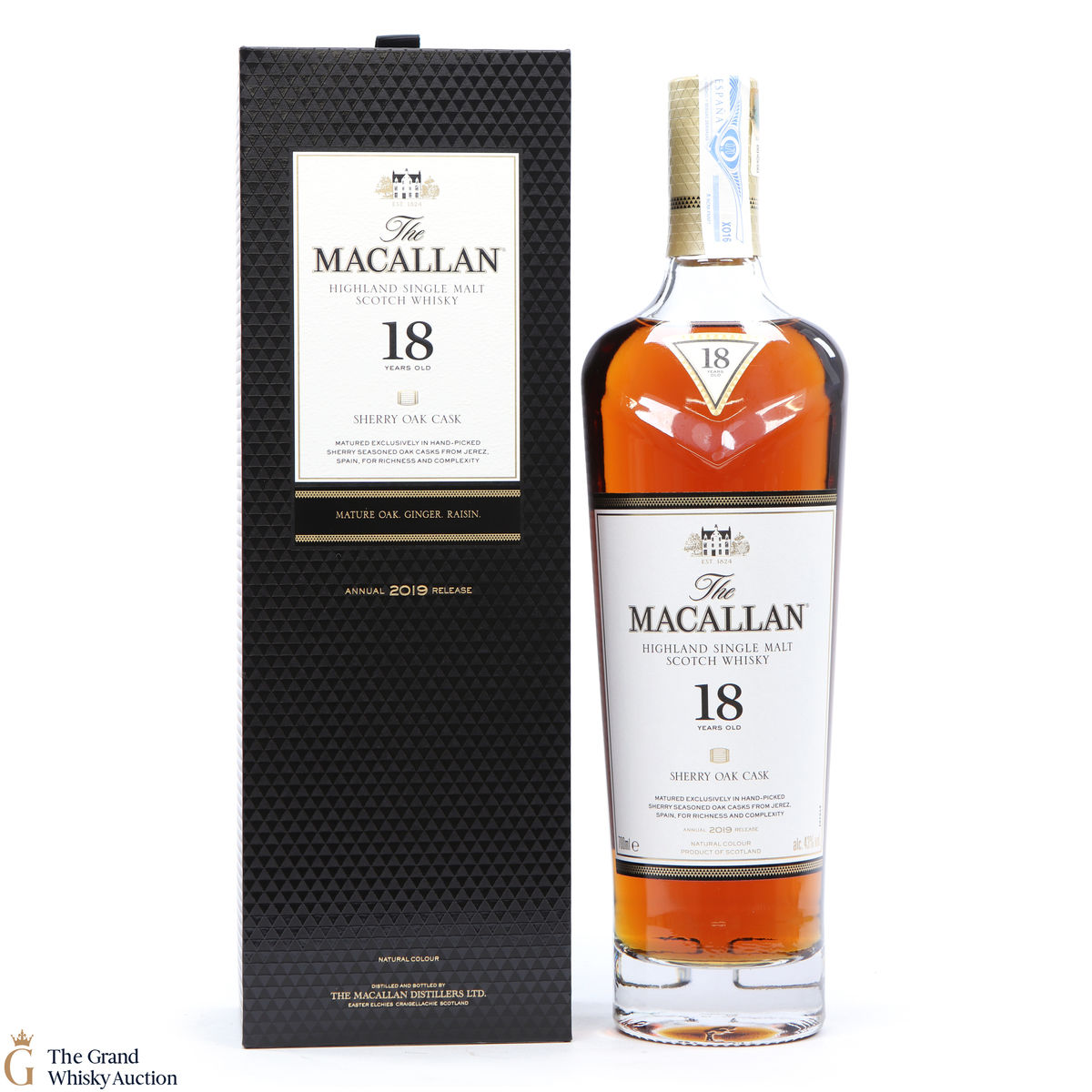 Macallan - 18 Year Old - Sherry Oak (2019)