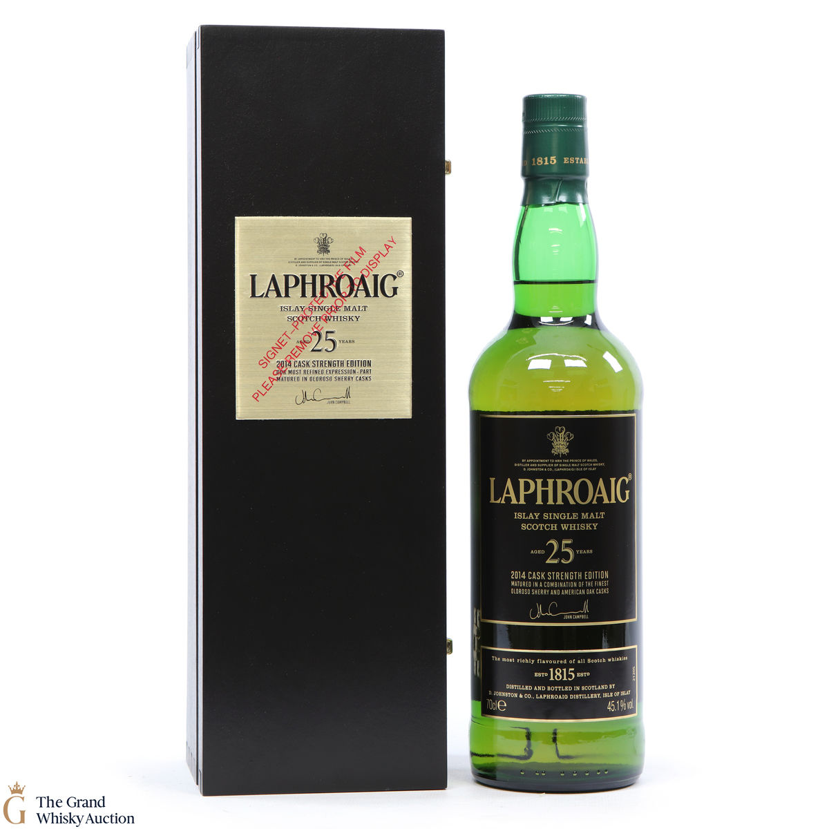 Laphroaig - 25 Year Old 2014 Cask Strength