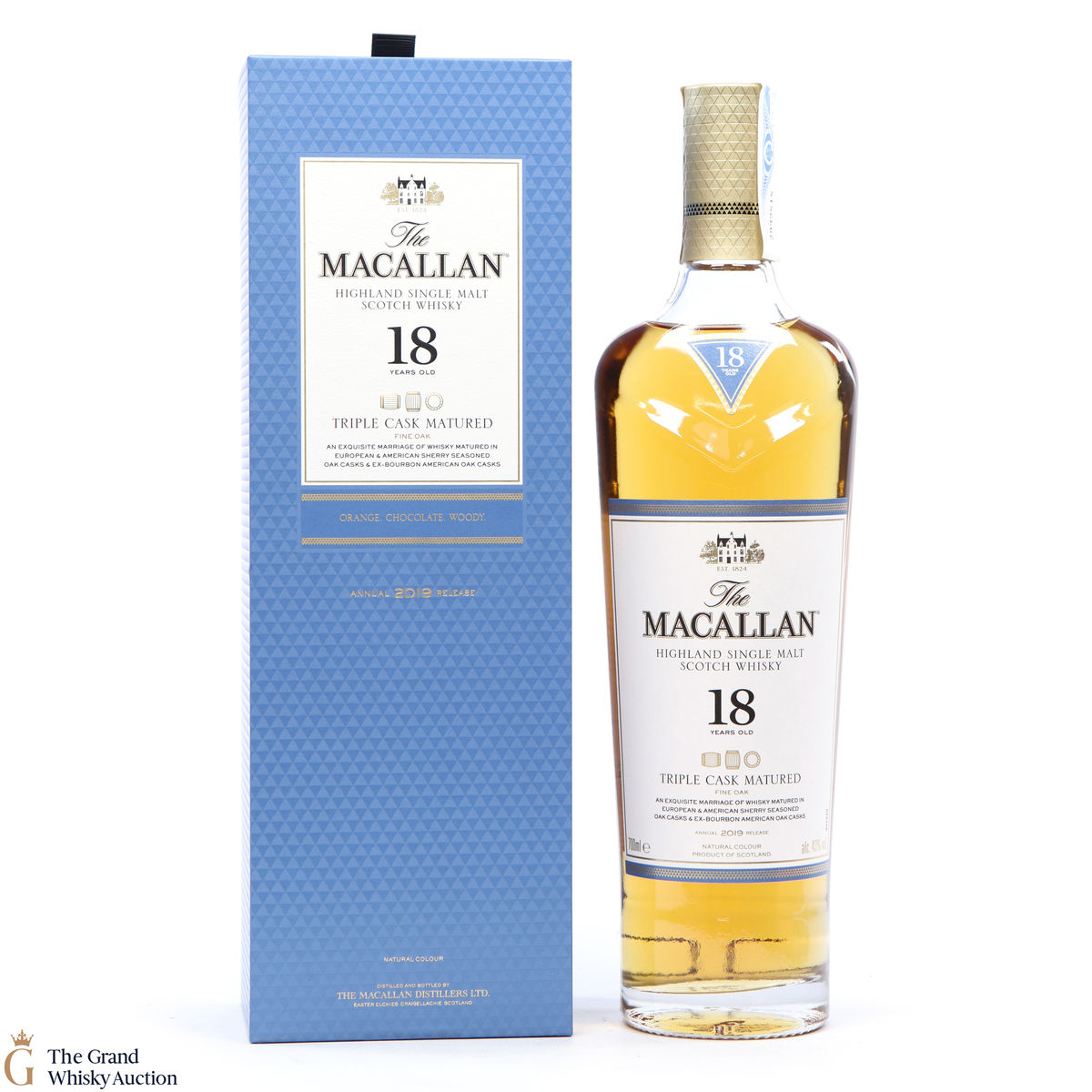 Macallan - 18 Year Old - Triple Cask 2019 (Fine Oak)