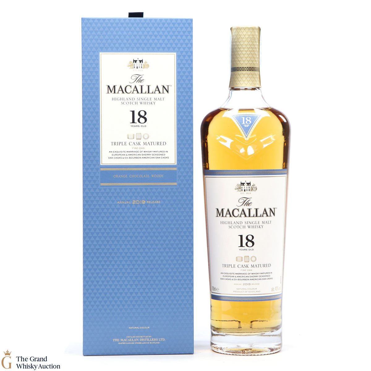 Macallan - 18 Year Old - Triple Cask 2019 (Fine Oak)