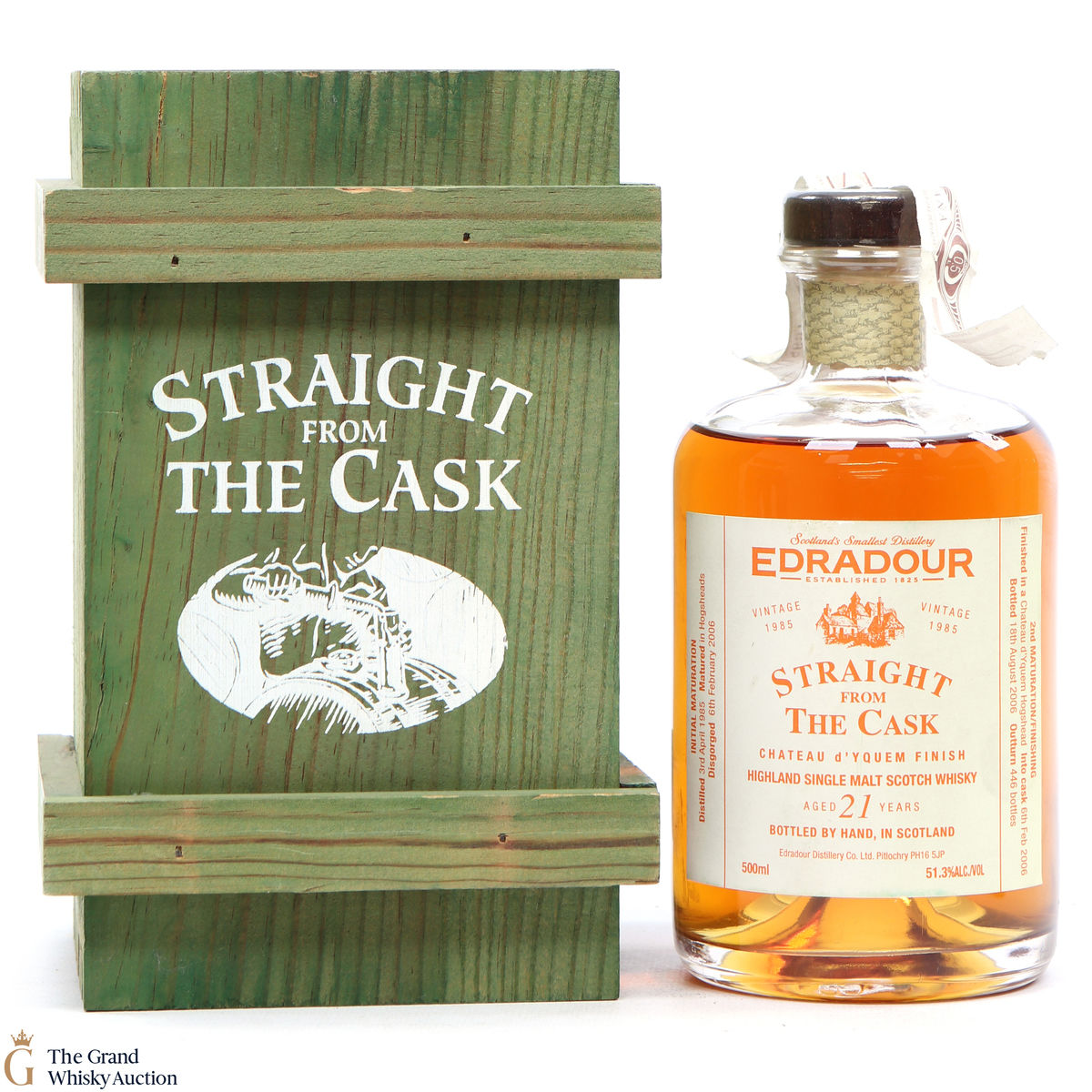 Edradour - 21 Year Old 1985 Singkle Chateau D'Yquem Finish
