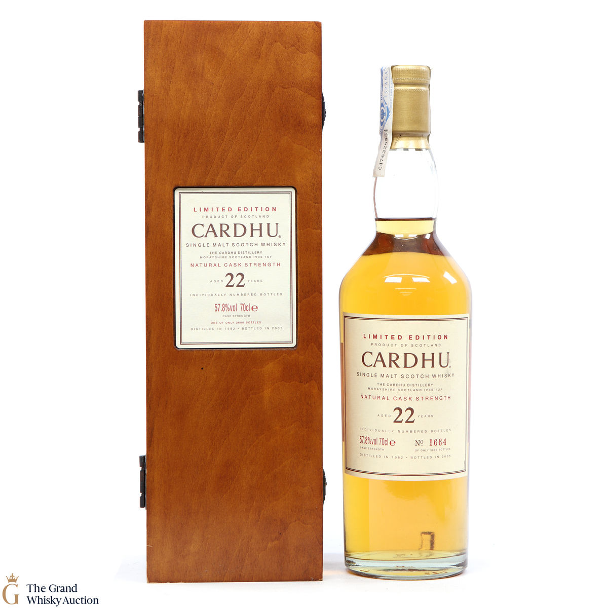 Cardhu - 22 Year Old 1982 - Cask Strength (Limited Edition) 