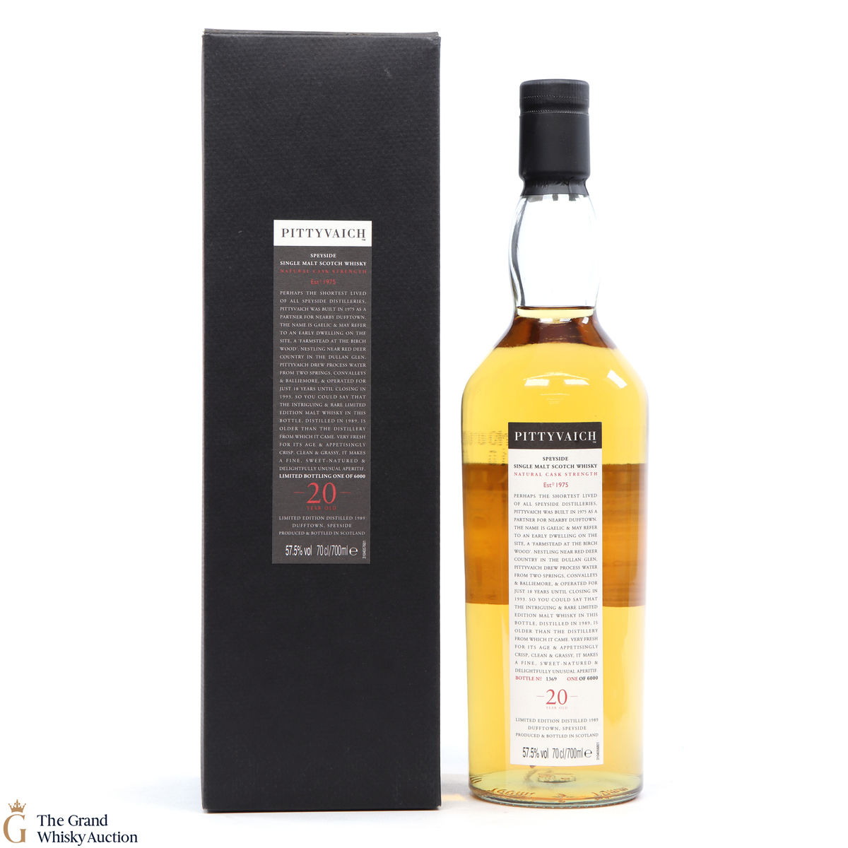 Pittyvaich - 20 Year Old Limited Edition 1989