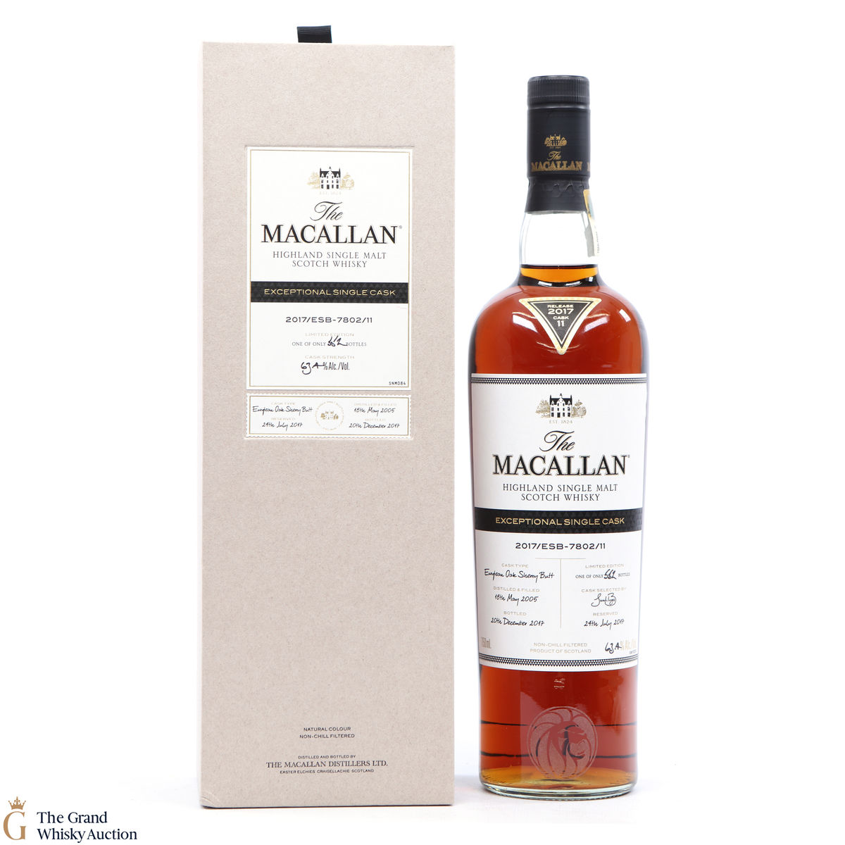 Macallan - Exceptional Single Cask 2017/ESB-7802/11 2005