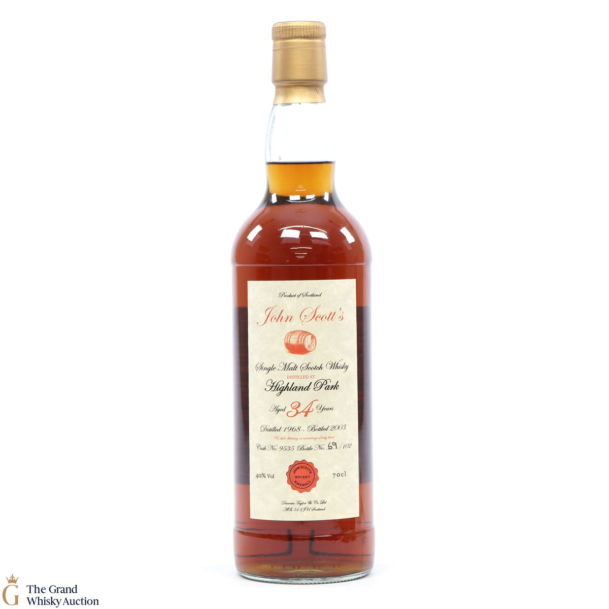 Highland Park - 34 Year Old John Scott 1968