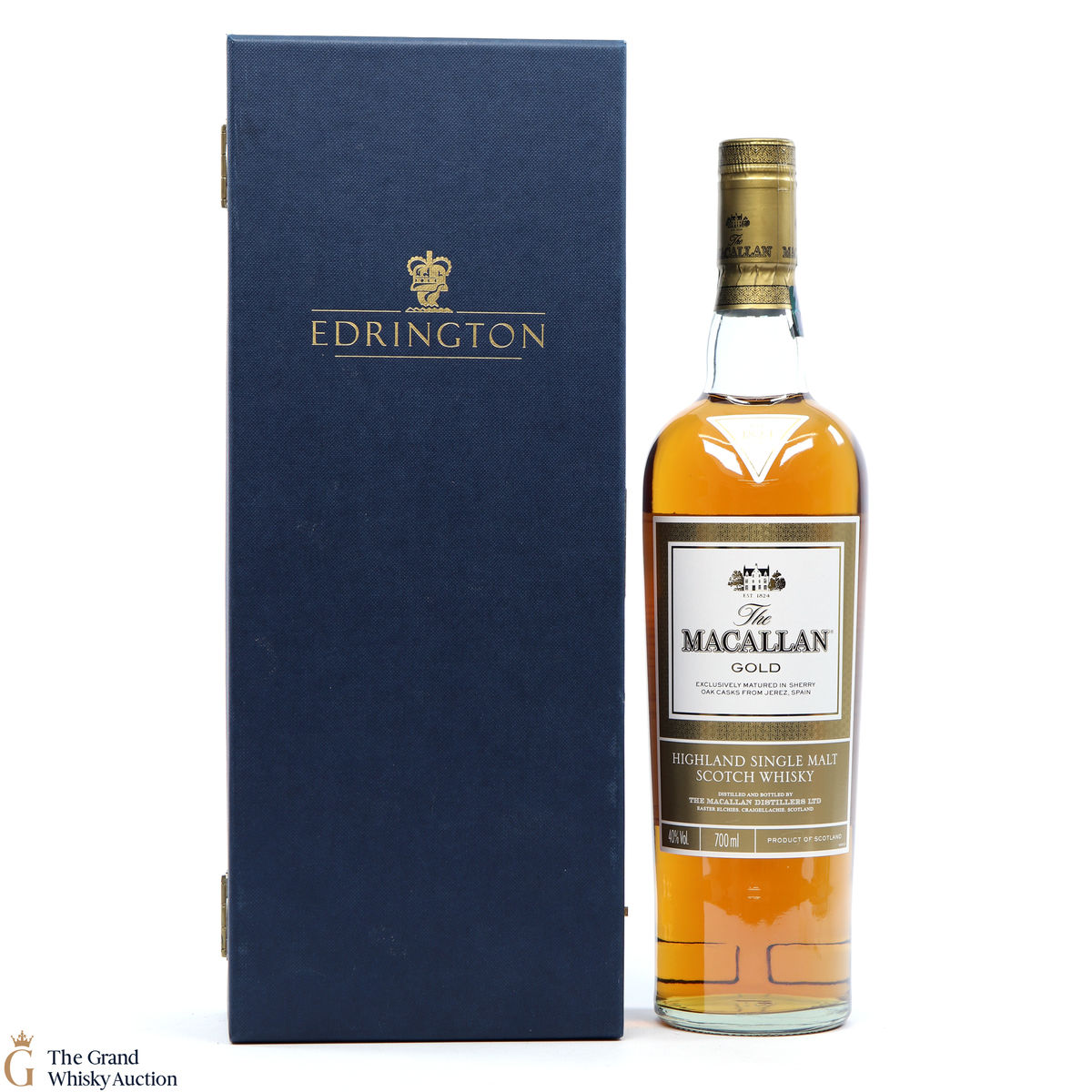 Macallan - Gold Edrington Presentation Case