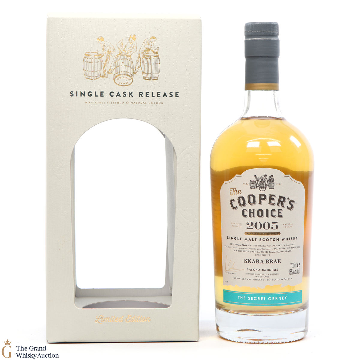 Skara Brae - 12 Year Old - 2005 Cask 20 - The Cooper's Choice
