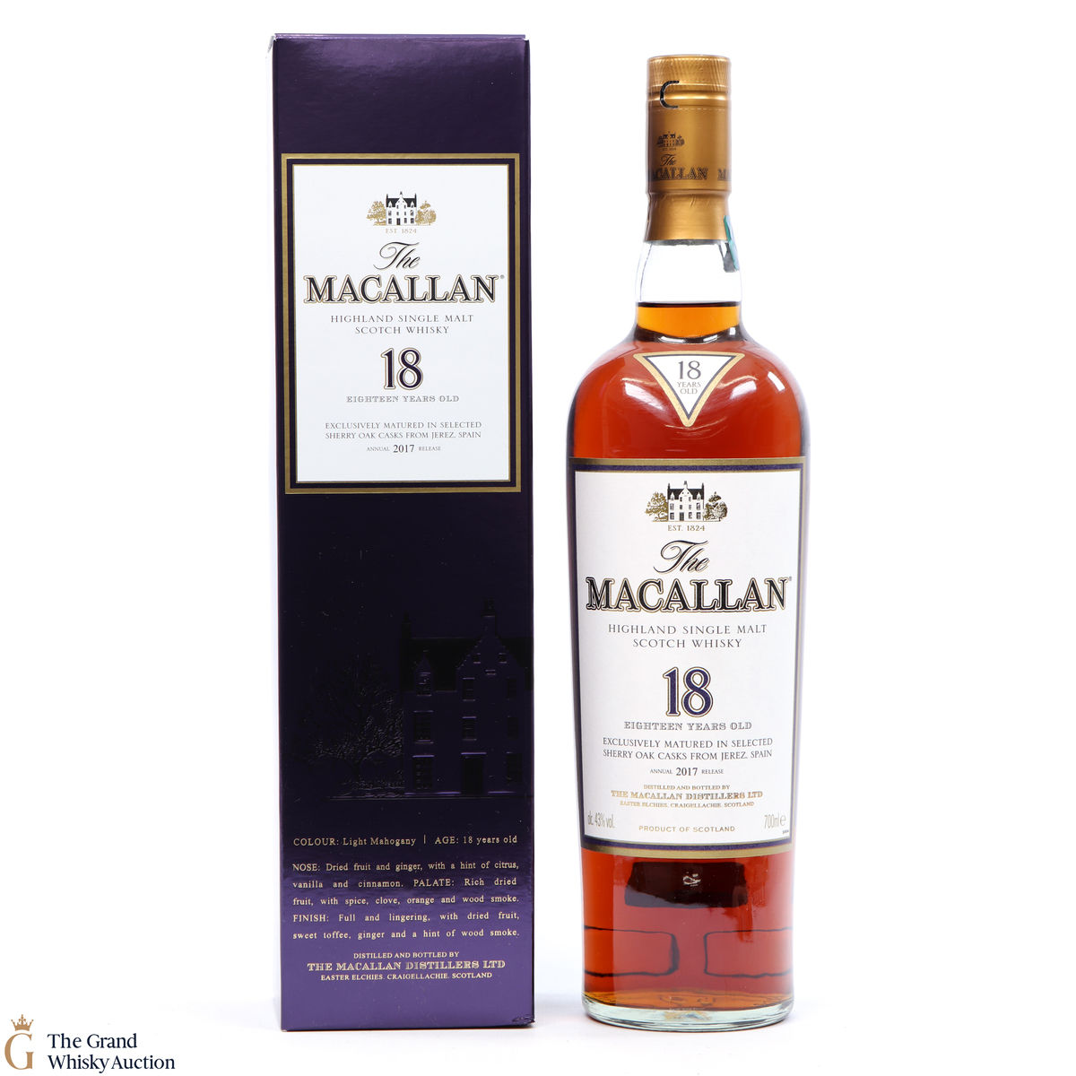 Macallan - 18 Year Old - 2017 Release