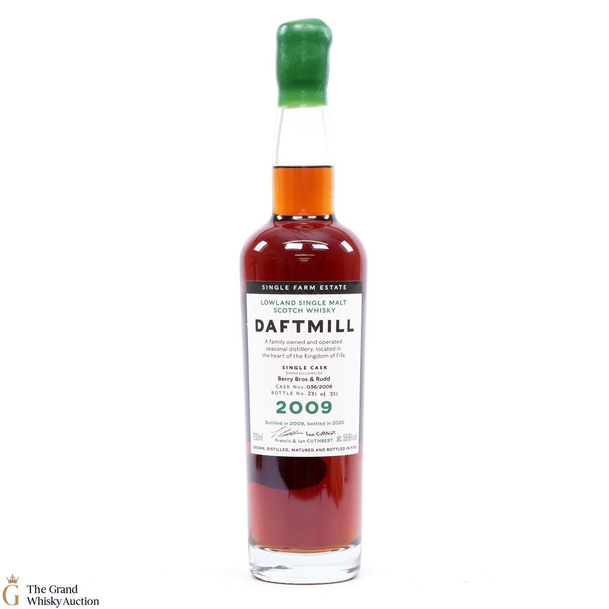 Daftmill - 2009 Berry Bros & Rudd 2020 036/2009