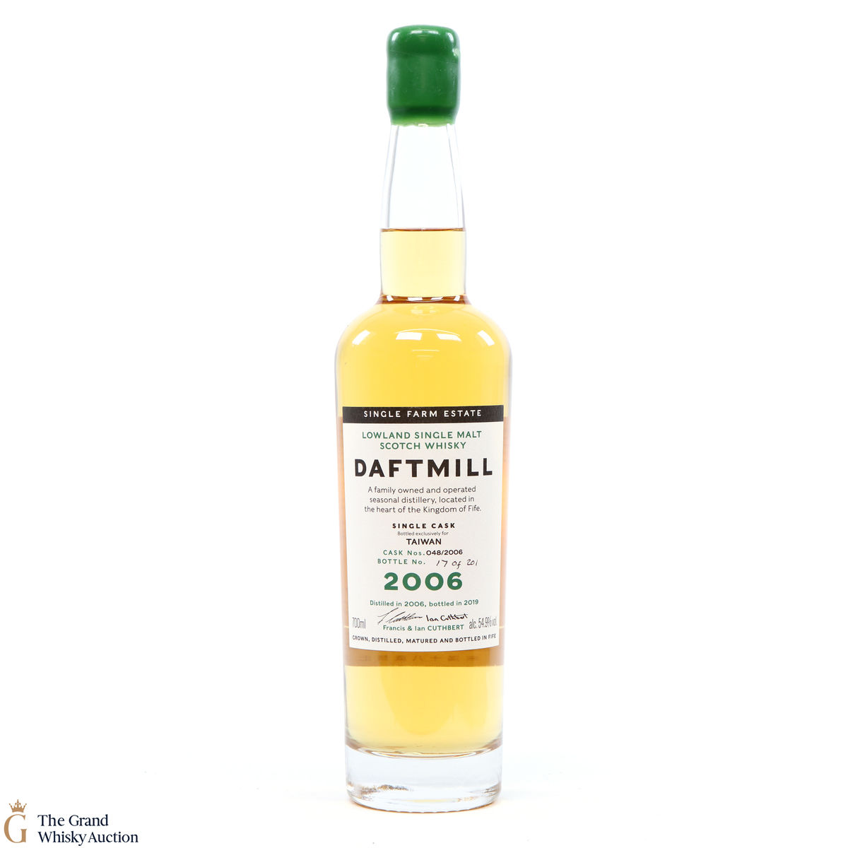 Daftmill - 2006 Single Cask #048 - Taiwan