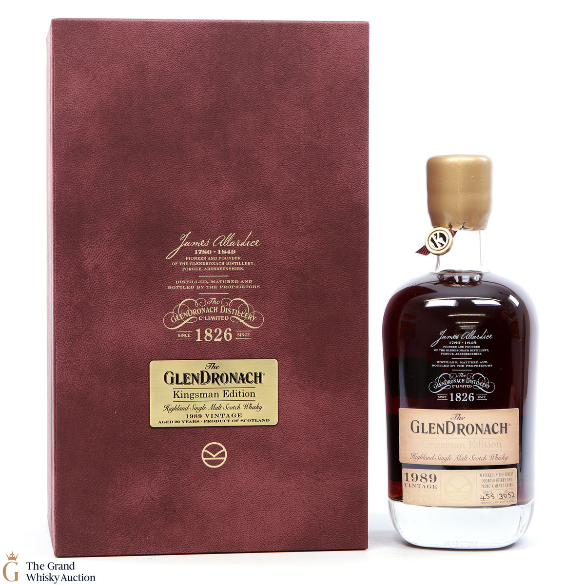 GlenDronach - 29 Year Old - 1989 Kingsman Edition