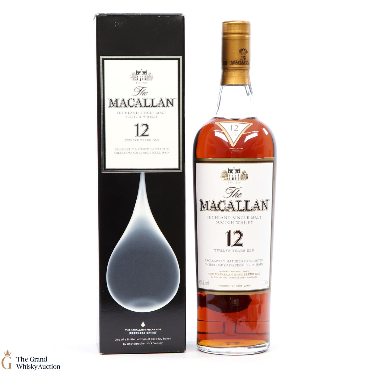 Macallan - 12 Year Old - Whisky Maker's Edition - Nick Veasey No.6 Peerless Spirit