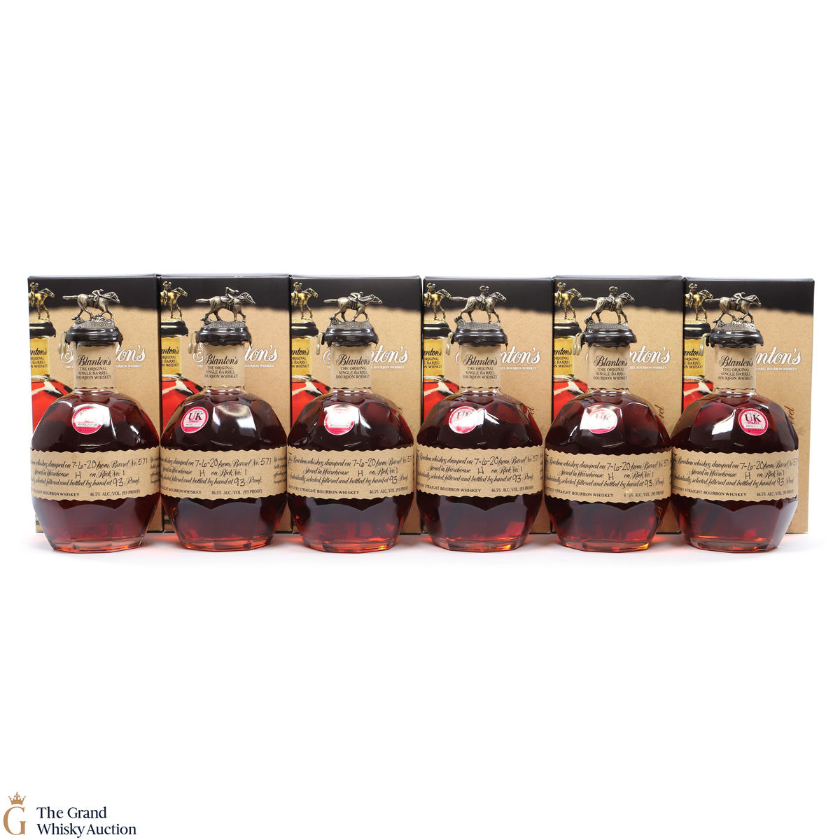 Blanton’s - Single Barrel Bourbon Original #571 129.6Proof x 6