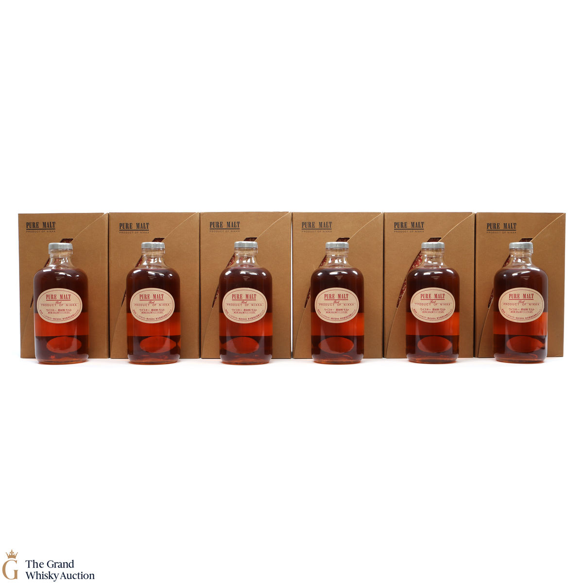 Nikka - Pure Malt Red 50cl & Notebook x 6