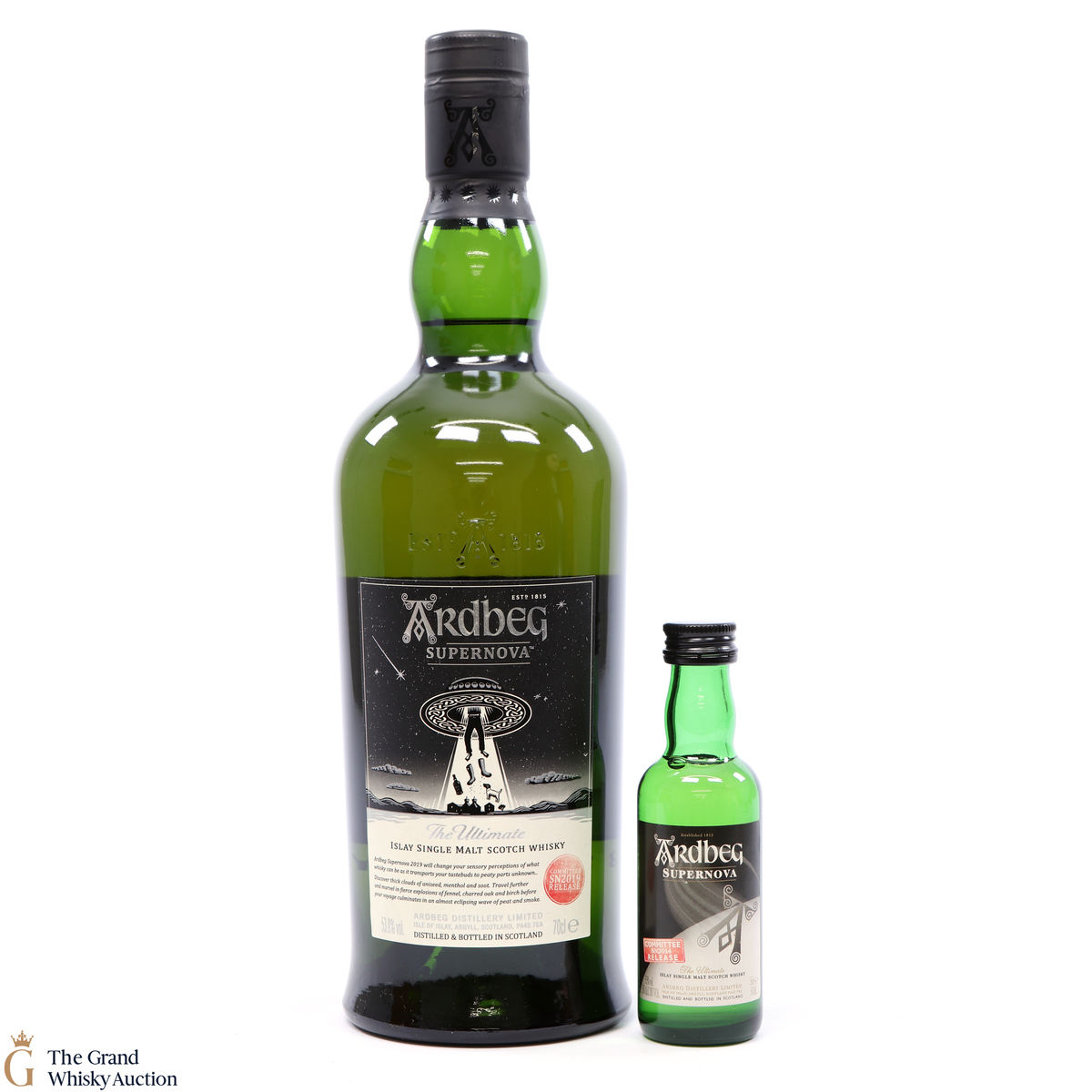 Ardbeg - Supernova - 2019 Committee Release & 2014 Committee Release 5cl