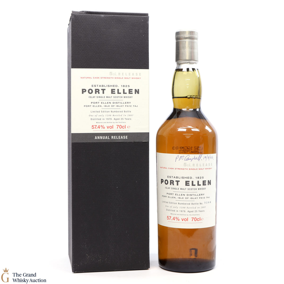 Port Ellen - 25 Year Old - 5th Release 1979