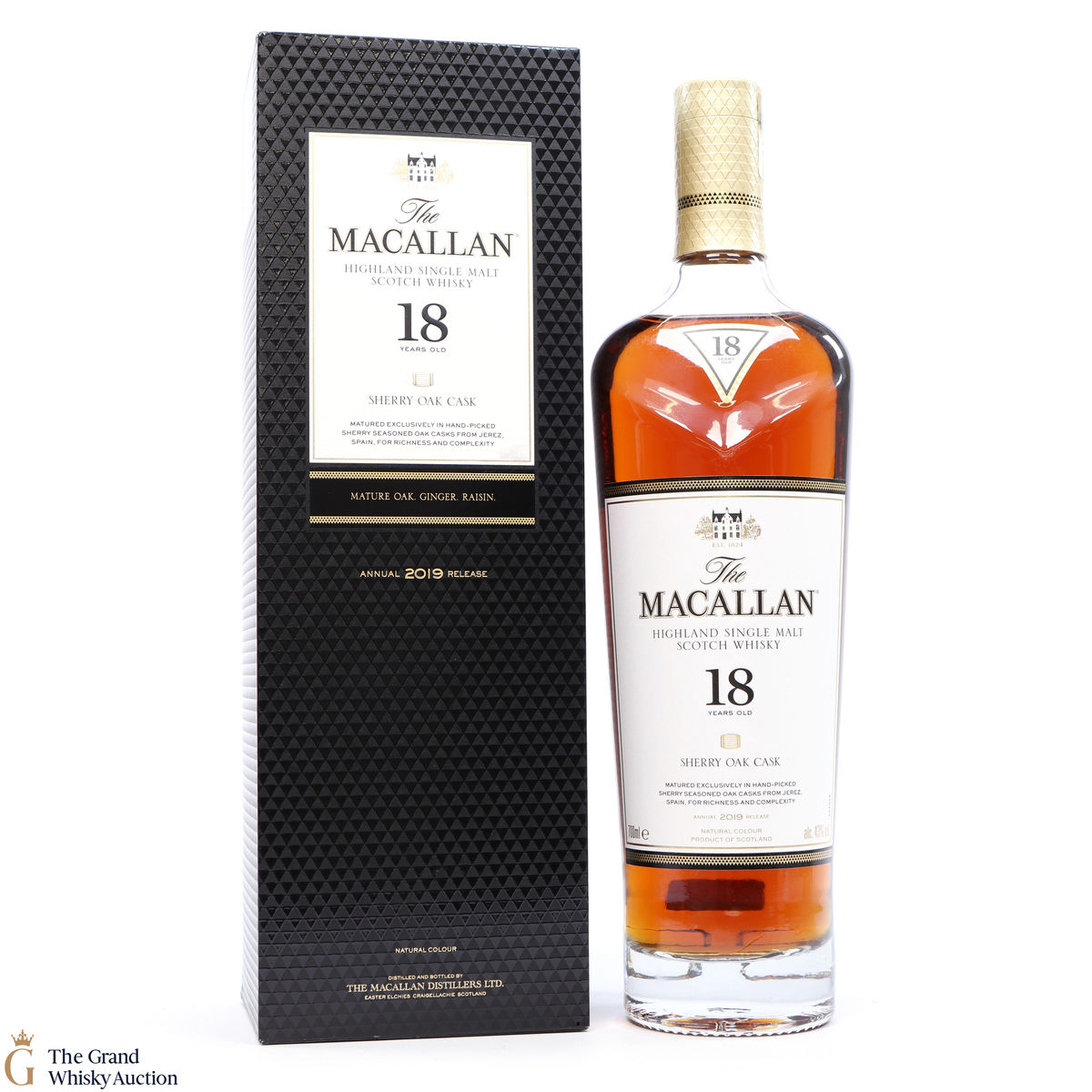 Macallan - 18 Year Old - Sherry Oak (2019)