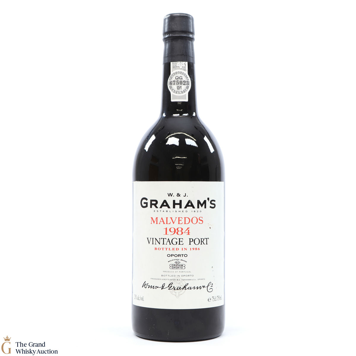 Graham's - 1984 Vintage Port - Bottled 1986