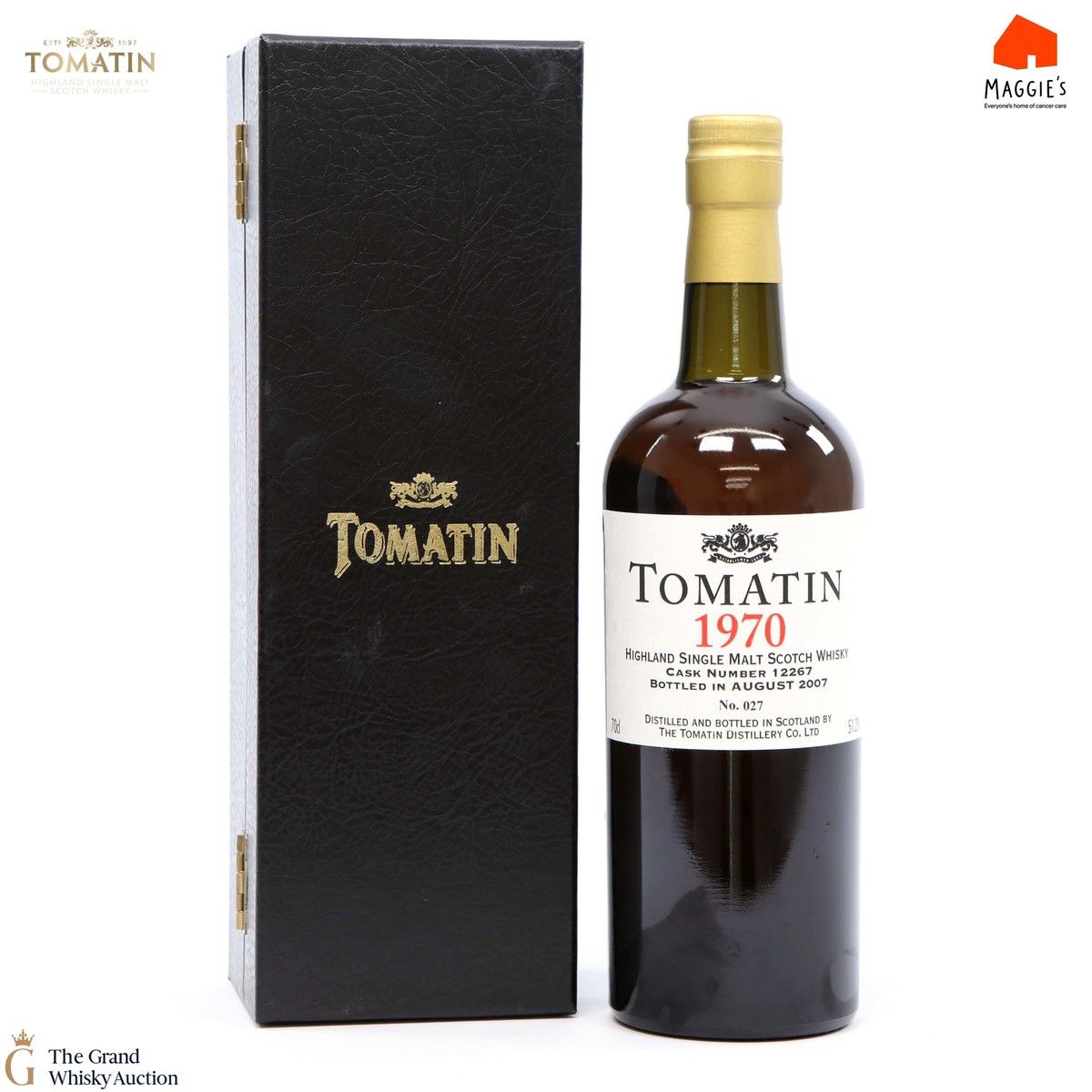 Tomatin - 1970 Vintage Single Cask #12267 (Charity Lot)