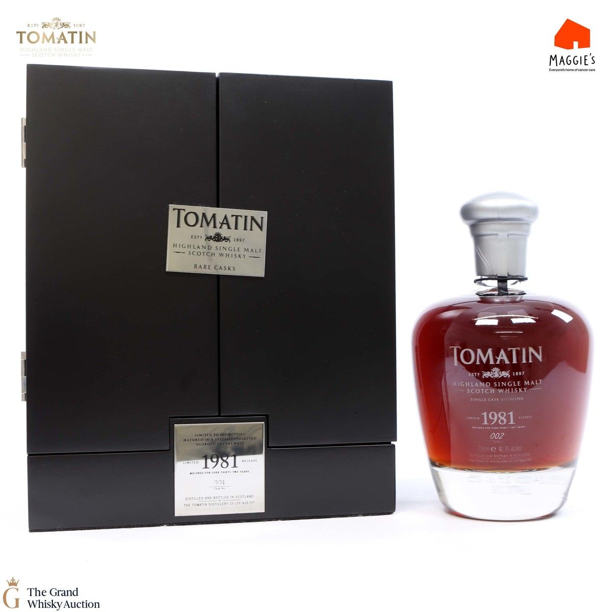 Tomatin - 32 Year Old #001 1981 Bottle #2 (Charity Lot)