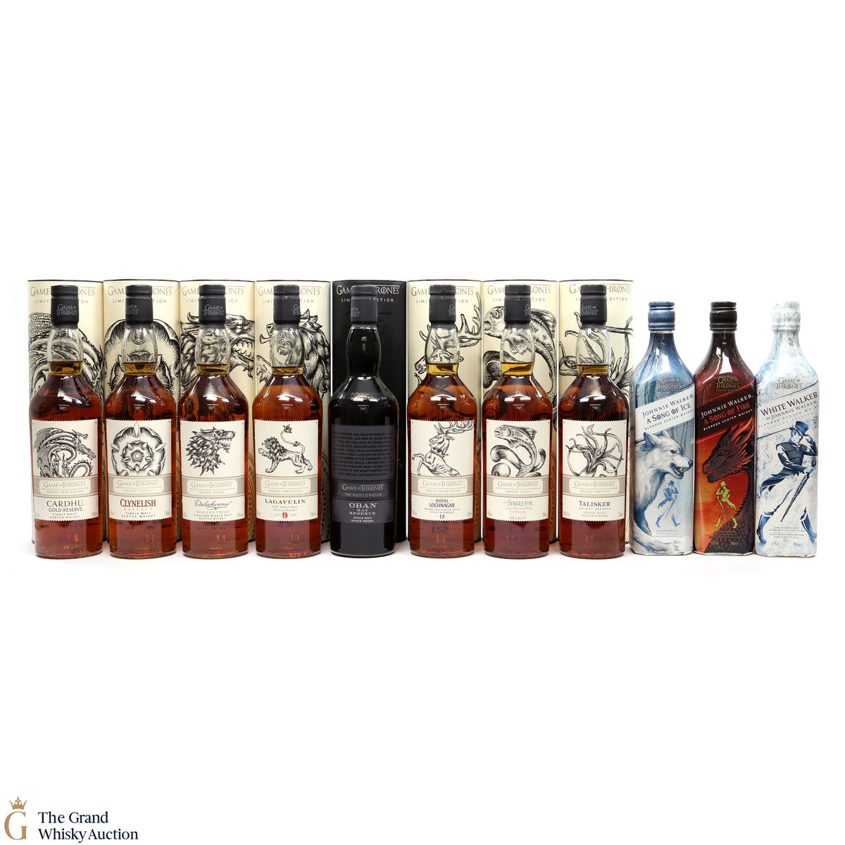 Game of Thrones - Limited Editions - 11 x 70cl