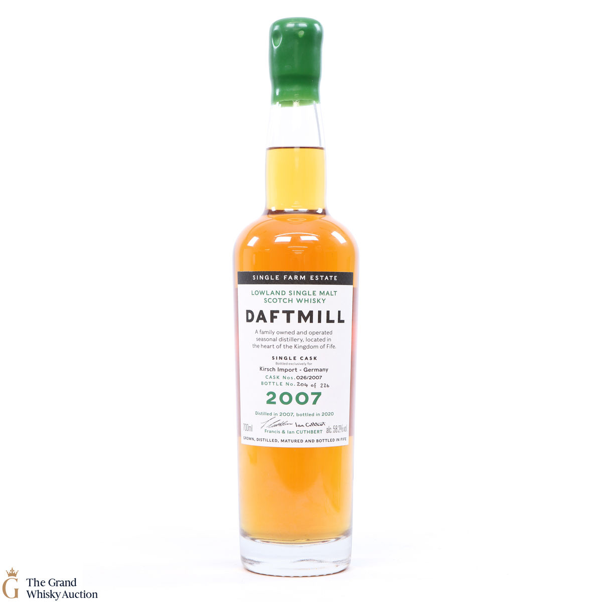 Daftmill - Single Cask 2007 - Kirsch Import Germany #026