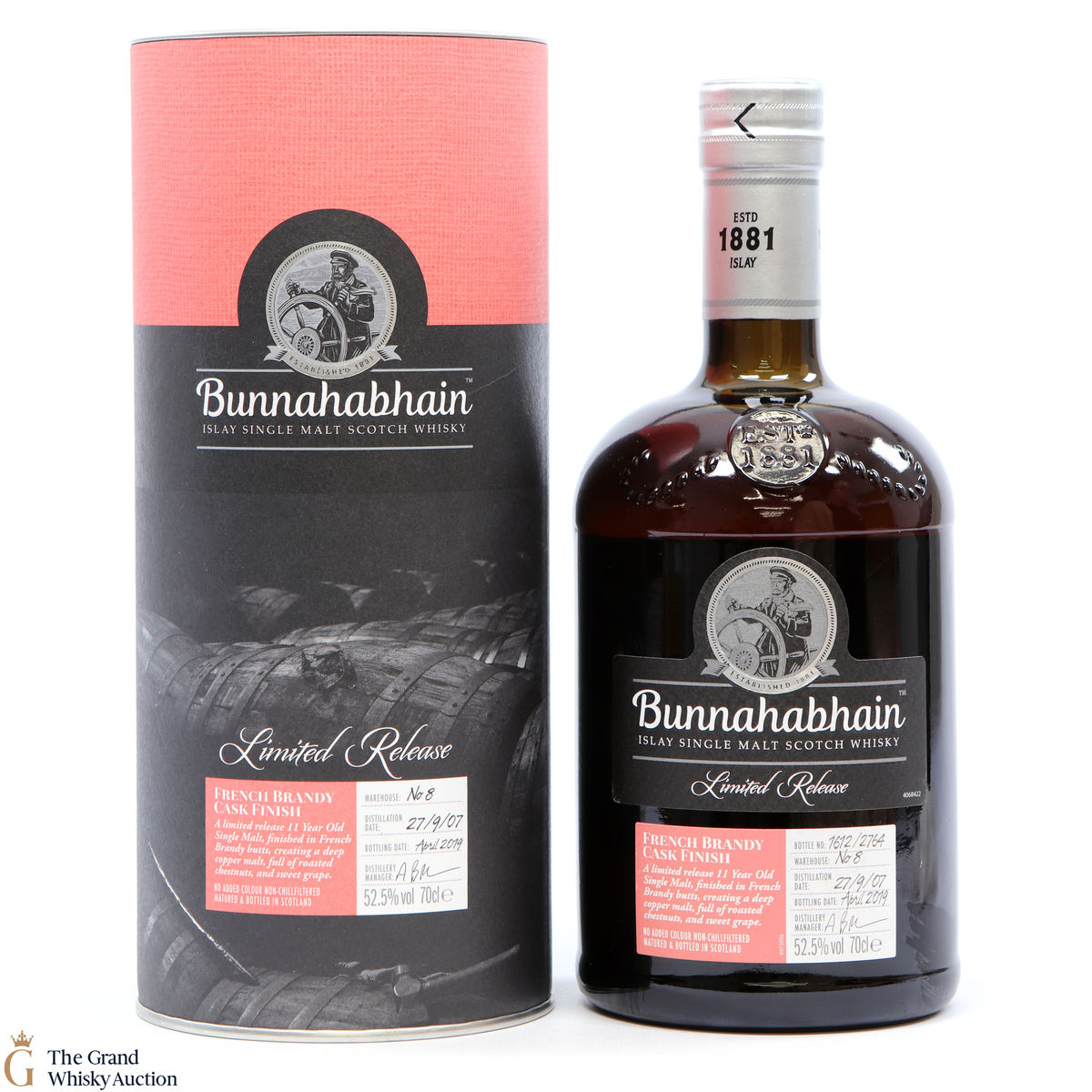 Bunnahabhain - 11 Year Old - 2007 French Brandy Cask