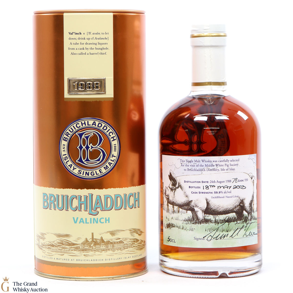 Bruichladdich - 1988 Valinch - Continuation of the Celebration "Babe"