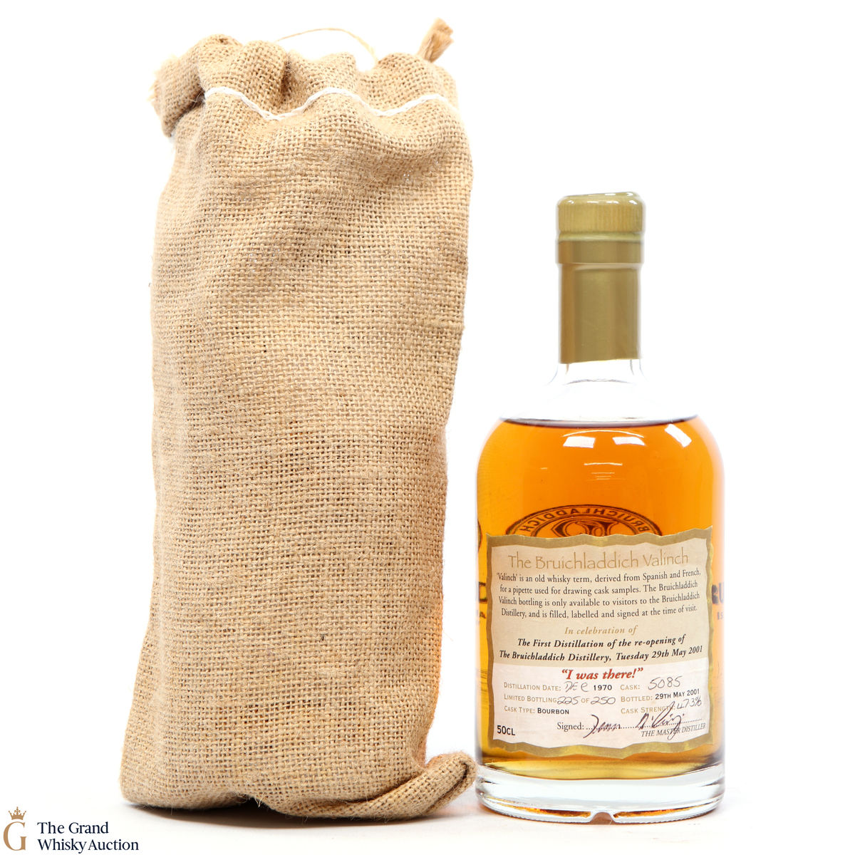 Bruichladdich - 30 Year Old 1970 - Valinch #5085 'I Was There'  