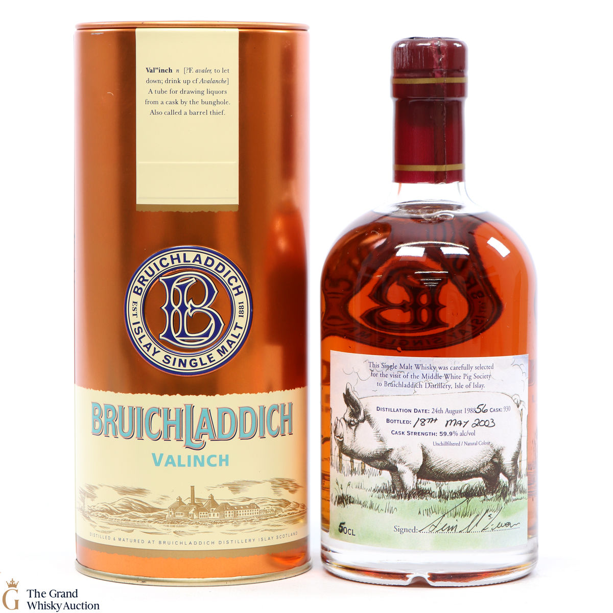 Bruichladdich - 1988 Valinch - Continuation of the Celebration "Babe"