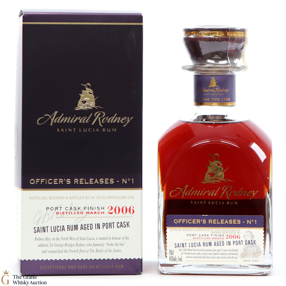 Admiral Rodney Officer's Release No.1 - Rum